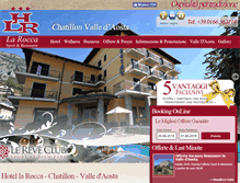 Tablet Screenshot of hotel-larocca.com